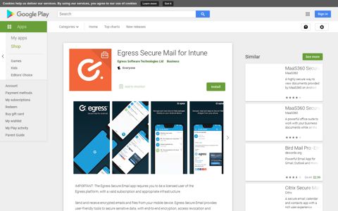 Egress Secure Mail for Intune - Apps on Google Play