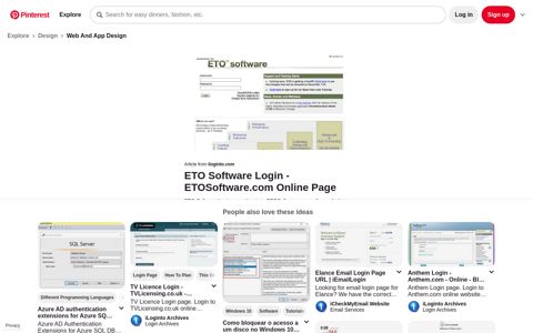 ETO Software Login | Login, Software, Federal agencies