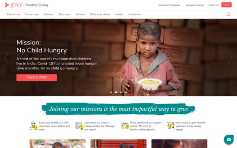 GiveIndia - India's largest & most trusted Donation Platform