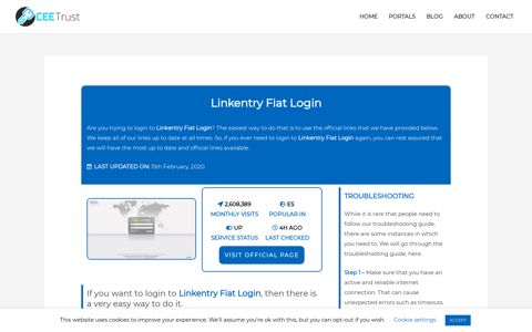 Linkentry Fiat Login - Find Official Portal - CEE Trust
