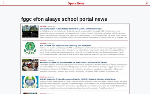 fggc efon alaaye school portal | All News Pictures Videos ...