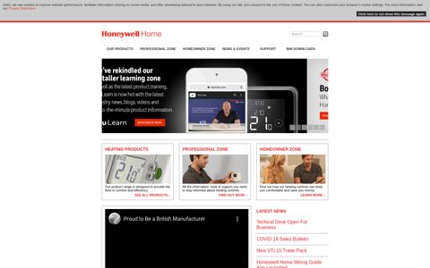 Honeywell Home Heating Controls