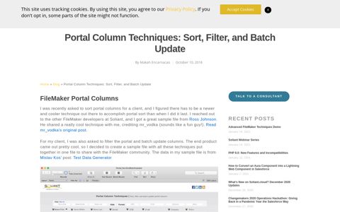 Enhance Your FileMaker Portal Columns | FileMaker Pro Tips