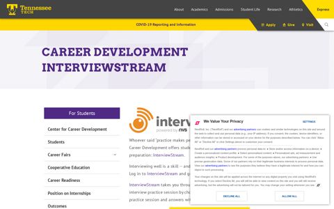 Career Development InterviewStream
