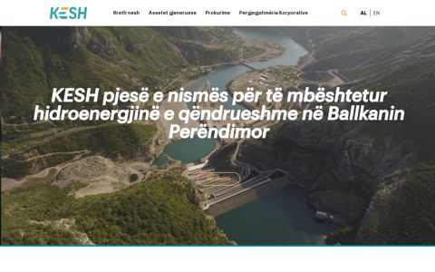 Korporata Elektroenergjitike Shqiptare: Home
