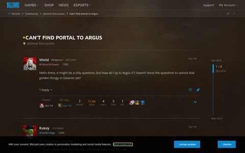 Can't find portal to Argus - General Discussion - World of ...