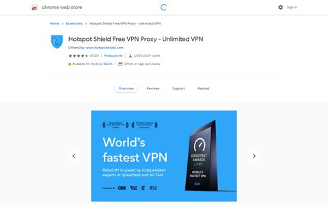 Hotspot Shield Free VPN Proxy - Unlimited VPN