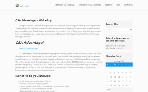 GSA Advantage! – GSA eBuy – GSA Schedule
