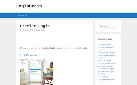 Freeler - Kpn Webmail - LoginBrain