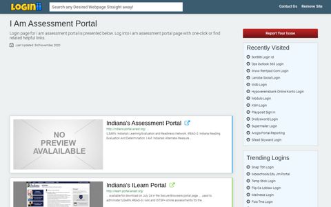 I Am Assessment Portal - Loginii.com