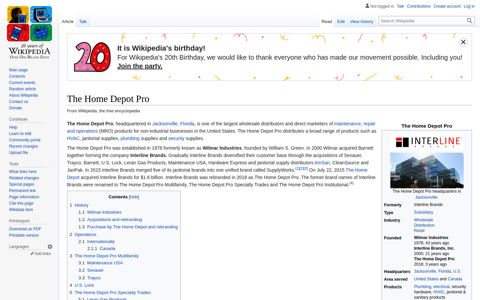 The Home Depot Pro - Wikipedia