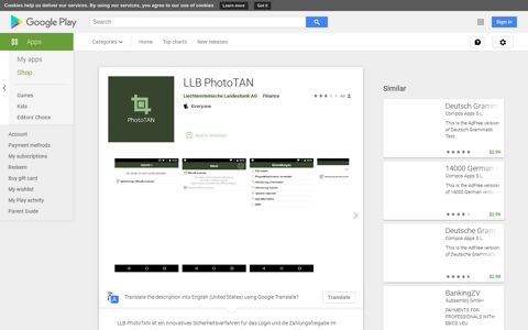 LLB PhotoTAN - Apps on Google Play