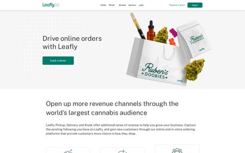 Leafly Online Ordering - Advertise on Leafly