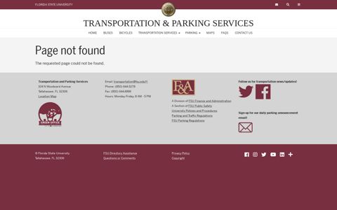 Parking | Transportation & Parking Services - FSU ...