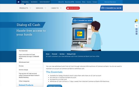 Dialog eZ Cash - Personal - Services - Cardless ATMs ...