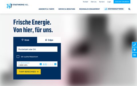 Stadtwerke Kiel: Ihr Gas- und Stromanbieter im Norden ...
