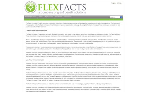 FlexFacts Participant Portal > FSA Store Eligibility List