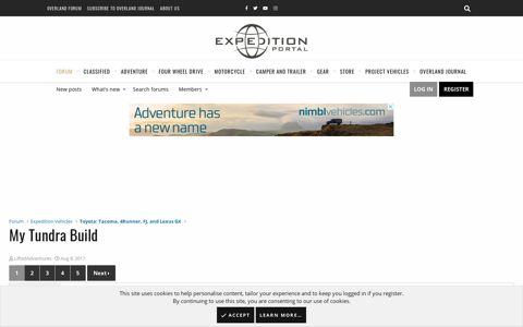 My Tundra Build | Expedition Portal