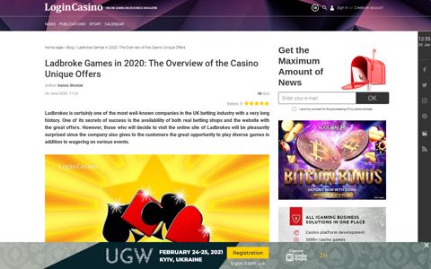 Ladbroke Games & Slots: Login Casino Review 2020 ...