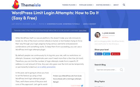 WordPress Limit Login Attempts: How to Do It (Easy & Free)