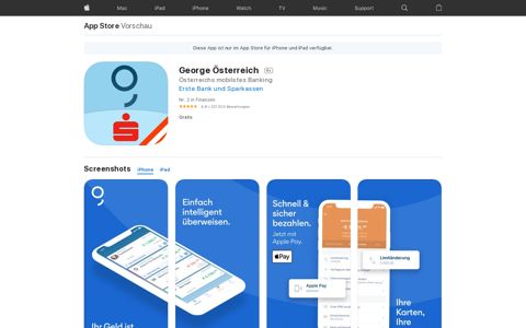 ‎George Österreich im App Store