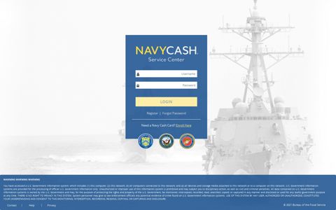 Navy Cash® Service Center