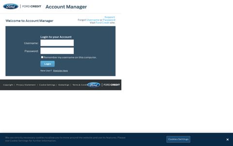 Login to Account Manager