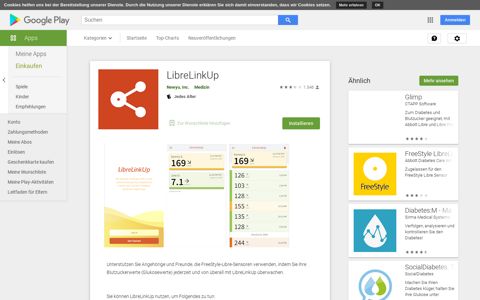 LibreLinkUp – Apps bei Google Play