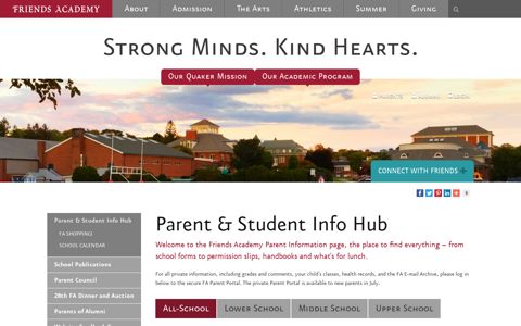 Parent & Student Info Hub - Friends Academy