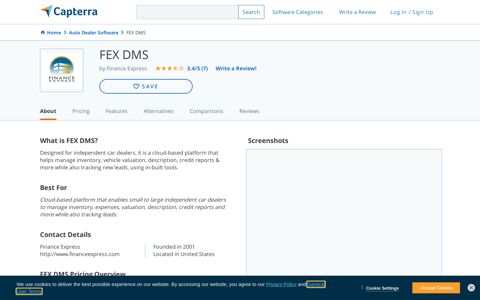 FEX DMS Reviews and Pricing - 2020 - Capterra