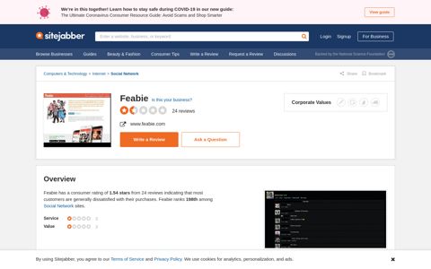 Feabie Reviews - 20 Reviews of Feabie.com | Sitejabber