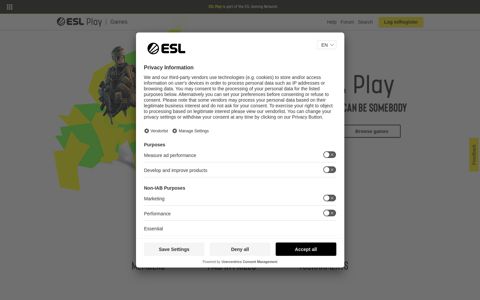 ESL Play: Landing