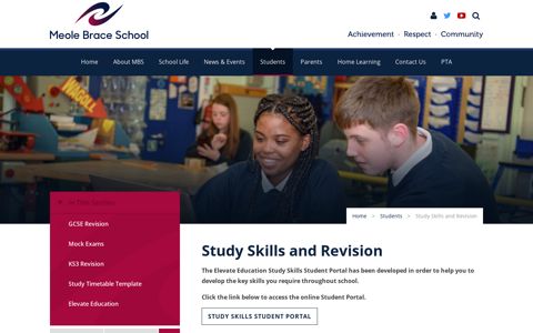 Study Skills and Revision - Meole Brace School