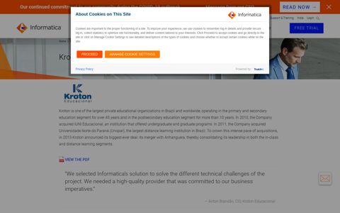 Kroton – Informatica Customer Success Story | Informatica India
