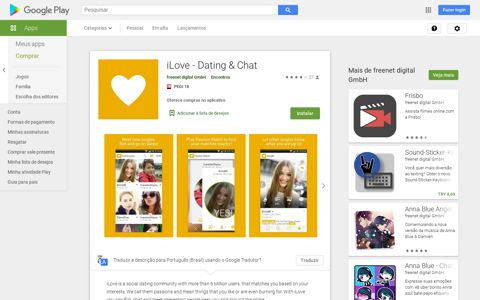 iLove - Dating & Chat – Apps no Google Play