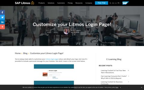 Customize your Litmos Login Page! | Litmos Blog