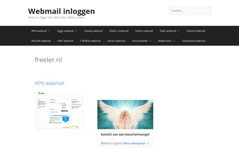 freeler.nl | Webmail inloggen