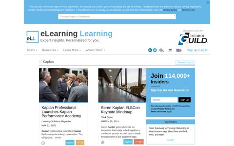 Kaplan - eLearning Learning