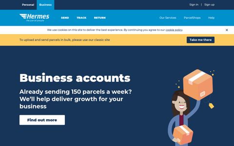 Business Couriers | Business Delivery | Hermes