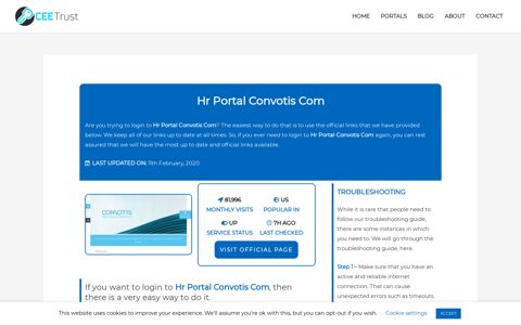 Hr Portal Convotis Com - Find Official Portal - CEE Trust