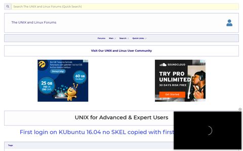 First login on KUbuntu 16.04 no SKEL copied with first login ...