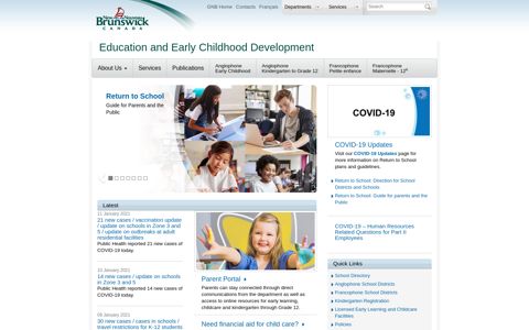 Education and Early Childhood Development - Government of ...
