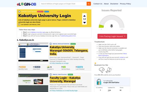 Kakatiya University Login - login login login login 0 Views