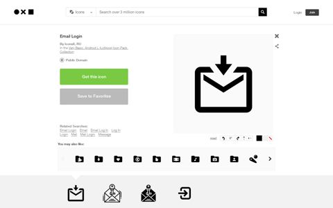 Email Login Icons - Download Free Vector Icons | Noun Project