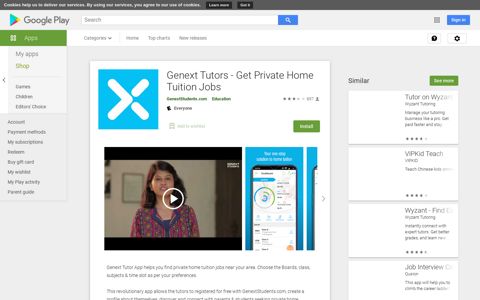 Genext Tutors - Get Private Home Tuition Jobs – Apps on ...