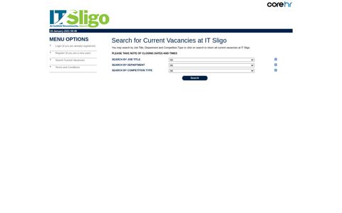 Search for Current Vacancies at IT Sligo - CoreHR