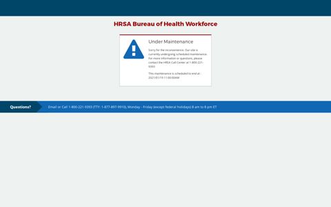 Site Point of Contact User Guide - the BHW portal - HRSA