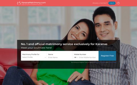 Karana Matrimony - The No. 1 Matrimony Site for Karanas ...