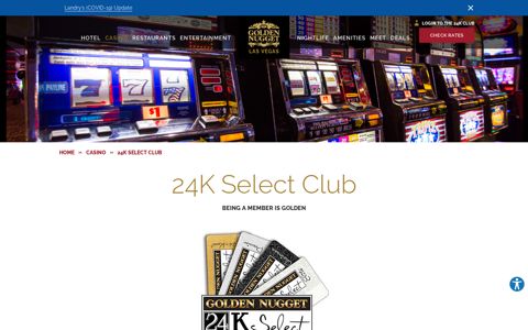 24K Select Club | Golden Nugget Las Vegas