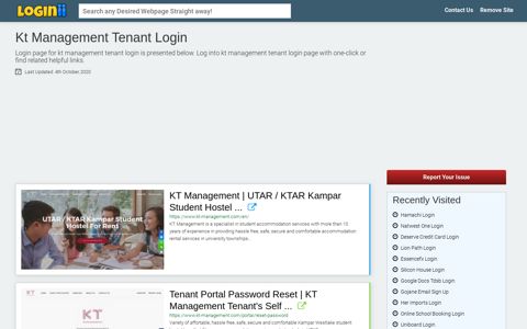 Kt Management Tenant Login - Loginii.com